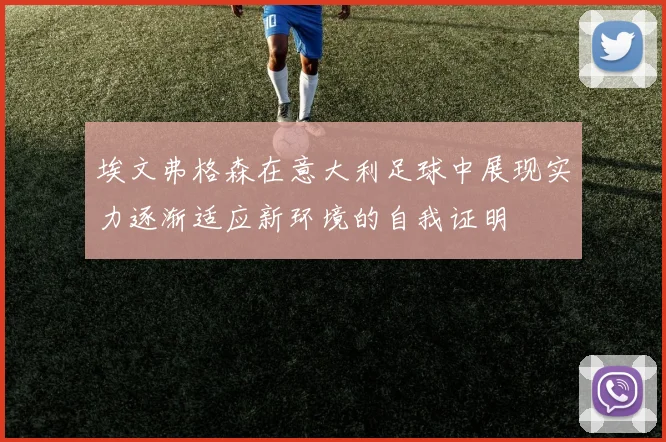 埃文弗格森在意大利足球中展现实力逐渐适应新环境的自我证明